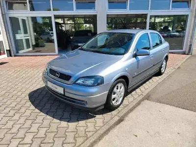 Gebraucht Opel Astra Njoy 84 PS (61 kW) 2003 Blau Limousine