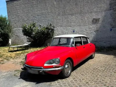 Gebraucht Citroën DS 72 PS (52 kW) 1971 Rot Limousine