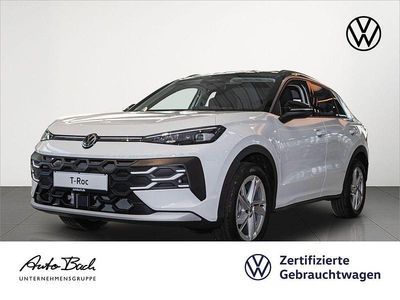Gebraucht VW T-Roc Life 150 PS (110 kW) 2026 Pure white/schwarz SUV