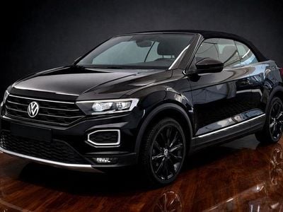 Gebraucht VW T-Roc Cabriolet 150 PS (110 kW) 2021 Schwarz Cabrio