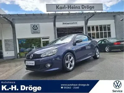 Gebraucht VW Golf Cabriolet LOUNGE 150 PS (110 kW) 2016 Blau Cabrio