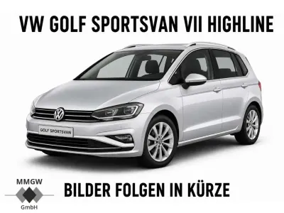 Gebraucht VW Golf Sportsvan Highline 131 PS (96 kW) 2019 Reflexsilber Van / Kleinbus