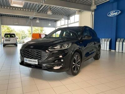 Obsidianschwarz metallic schwarz Gebraucht 2021 Ford Kuga ST-Line SUV | 24.900 € (Fairer Preis)