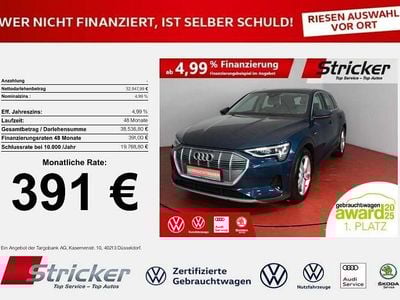 Galaxisblau metallic Gebraucht 2021 Audi e-tron Advanced Plus SUV | 32.948 € (Guter Preis)