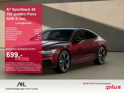 Gebraucht Audi A7 Sportback S-Line 245 PS (180 kW) 2025 Grenadinerot metallic Kleinwagen
