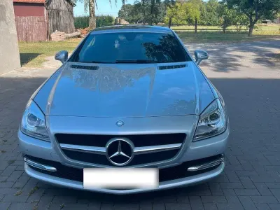 Gebraucht Mercedes SLK200 184 PS (135 kW) 2014 Grau Cabrio