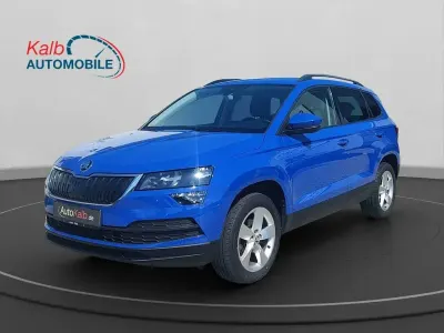 Gebraucht Skoda Karoq Tour 150 PS (110 kW) 2021 Blau SUV