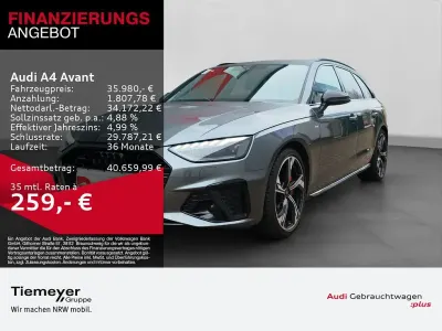 Używany Audi A4 S-Line 204 KM (150 kW) 2025 Szary Kombi