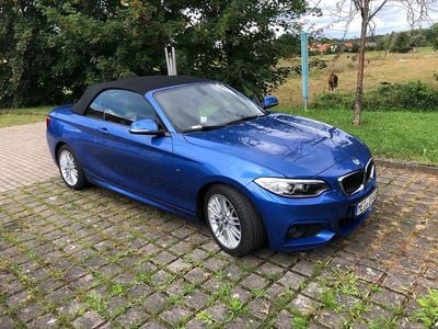 Gebraucht BMW 218 M Sport 150 PS (110 kW) 2016 Blau Cabrio