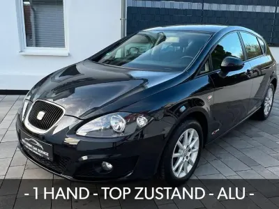 Usata Seat Leon Copa 105 CV (77 kW) 2012 Nero Berlina