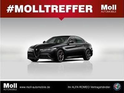 Neu Alfa Romeo Giulia Premium 280 PS (205 kW) 2025 Schwarz (nero vulcano) Limousine