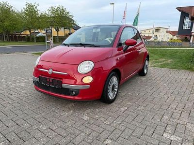 Second-hand Fiat 500 Lounge 69 CP (50 kW) 2011 Roșu Hatchback