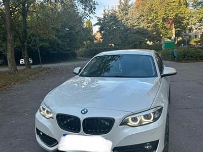 Usata BMW 220 184 CV (135 kW) 2018 Bianco Coupé