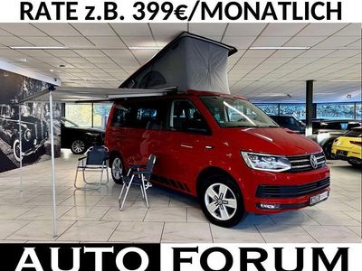 Usata VW California Beach 204 CV (150 kW) 2017 Rosso Furgone