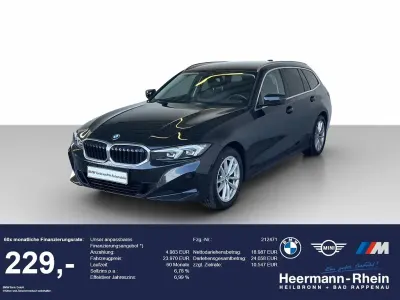 Gebraucht BMW 320 Sport Line 190 PS (139 kW) 2022 Black sapphire metallic Kombi