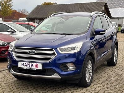 Blau Gebraucht 2019 Ford Kuga Titanium SUV | 15.490 € (Fairer Preis)