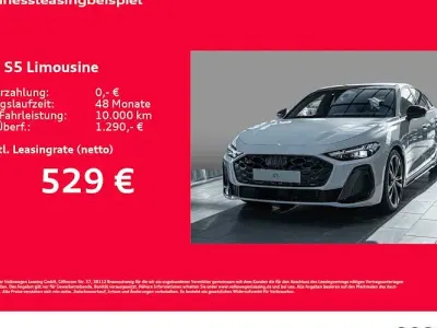 Neu Audi S5 Ambiente 367 PS (269 kW) 2025 Weiß Limousine