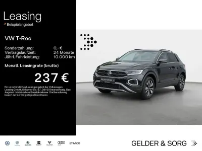 Gebraucht VW T-Roc Goal 150 PS (110 kW) 2025 Schwarz SUV