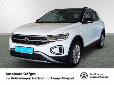 Gebraucht VW T-Roc Style 110 PS (80 kW) 2023 Weiß SUV