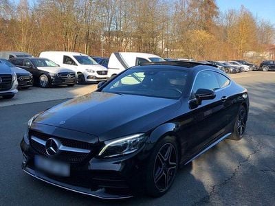 Gebraucht Mercedes C200 AMG line 184 PS (135 kW) 2020 Schwarz Coupé