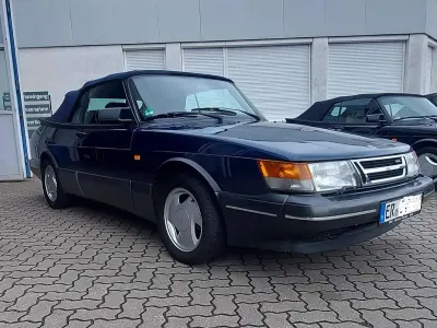 Gebraucht Saab 900 Cabriolet 170 PS (125 kW) 1993 Blau Cabrio