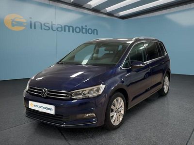 Gebraucht VW Touran 150 PS (110 kW) 2022 Blau Van / Kleinbus