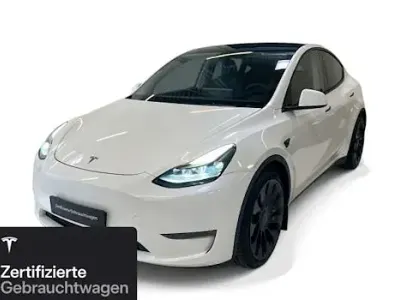 Second-hand Tesla Model Y Performance 321 kW (437 CP) 2022 Alb SUV