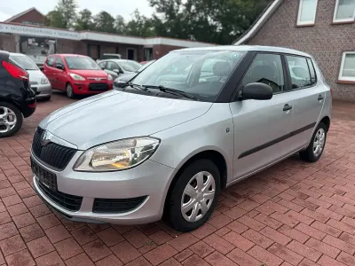 Gebraucht Skoda Fabia 60 PS (44 kW) 2010 Silber Kleinwagen