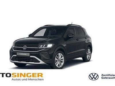 Gebraucht VW T-Cross Goal 116 PS (85 kW) 2025 Deep black perleffekt SUV