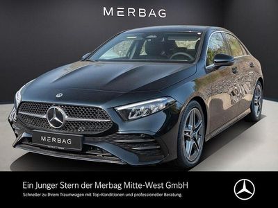 Gebraucht Mercedes A180 AMG 136 PS (100 kW) 2024 Unilack nachtschwarz Limousine
