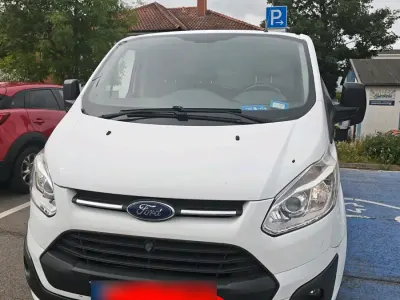 Gebraucht Ford Transit Custom 105 PS (77 kW) 2016 Weiß Van / Kleinbus