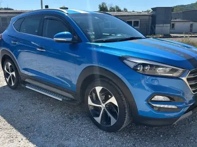 Gebraucht Hyundai Tucson Premium 177 PS (130 kW) 2017 Blau SUV