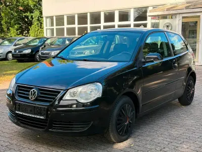 Gebraucht VW Polo 60 PS (44 kW) 2008 Schwarz Kleinwagen