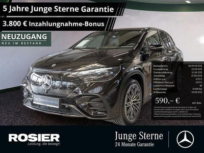 Schwarz Gebraucht 2025 Mercedes EQE350 SUV Sport Edition SUV | 68.199 € (Etwas zu teuer)
