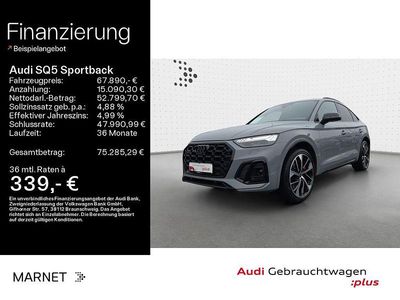Gebraucht Audi SQ5 Sport 341 PS (250 kW) 2024 Nardograu uni individuallackie SUV