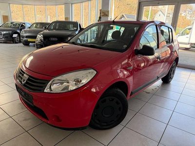 Gebraucht Dacia Sandero Ambiance 75 PS (55 kW) 2009 Rot Limousine