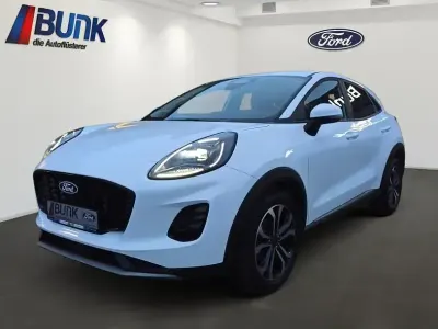 Gebraucht Ford Puma Titanium 125 PS (91 kW) 2024 Frozen white  (pn3gz) SUV