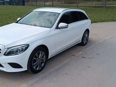 Usata Mercedes C300 245 CV (180 kW) 2019 Bianco Station wagon