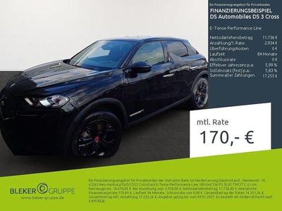 Lackierung schwarz perla nera/typ aussenverkleidung metalliclackierung Gebraucht 2021 DS Automobiles DS3 Crossback E-Tense Performance SUV | 14.670 € (Fairer Preis)