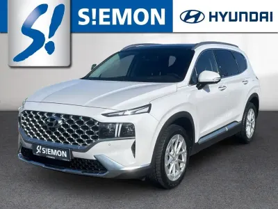 Gebraucht Hyundai Santa Fe 265 PS (194 kW) 2021 Mic (weiss SUV