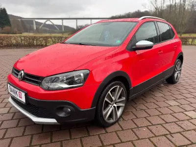 Brugt VW Polo Cross 105 HK (77 kW) 2011 Rød Hatchback