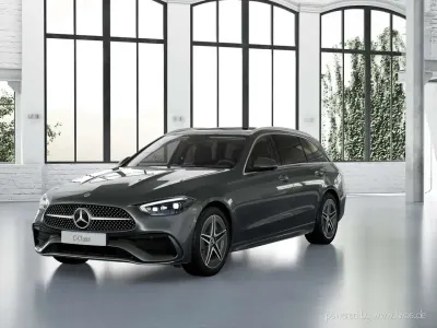 Gebraucht Mercedes C300 AMG line 258 PS (189 kW) 2023 Selenitgrau Kombi