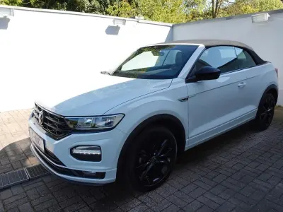 Gebraucht VW T-Roc Cabriolet Style 150 PS (110 kW) 2021 Weiß Cabrio