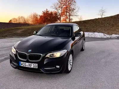 Gebraucht BMW 220 Sport Line 190 PS (139 kW) 2014 Schwarz Coupé