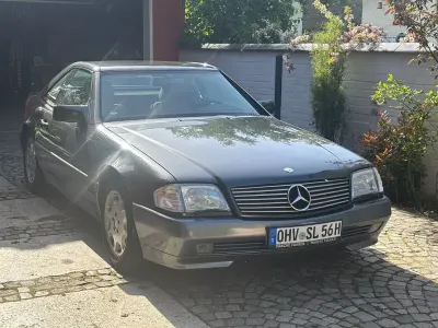 Gebraucht Mercedes SL320 231 PS (169 kW) 1994 Schwarz Cabrio