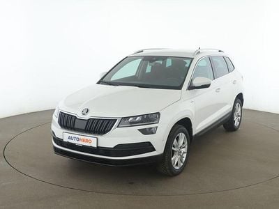Gebraucht Skoda Karoq Clever 150 PS (110 kW) 2022 Weiß SUV