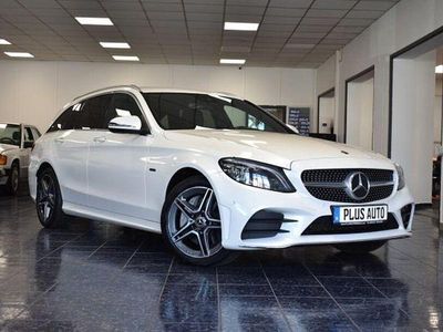 Usata Mercedes C300e AMG line 306 CV (225 kW) 2020 Bianco Berlina
