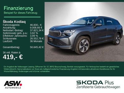 Graphitegrau metallic Gebraucht 2025 Skoda Kodiaq Selection SUV | 46.830 € (Fairer Preis)