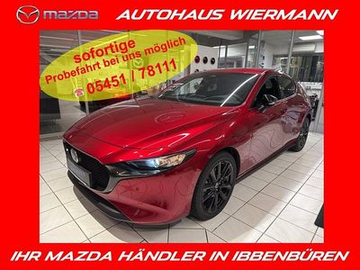 Neu Mazda 3 Homura-Line 140 PS (102 kW) 2025 Rot Limousine