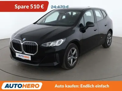 Gebraucht BMW 216 Active Tourer 122 PS (89 kW) 2024 Schwarz ii/bonnet fluid black Van / Kleinbus